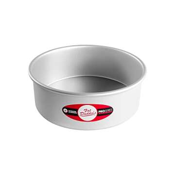 Fat Daddio's PCC-83 Anodized Aluminum Round Cheesecake Pan, 8 x 3 Inch