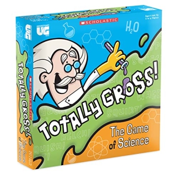 University Games Scholastic Totally Gross Science Game: Real Slime and Fun for Kids