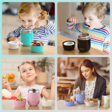 DaCool Insulated Food Jar for Hot Meals 16 Ounce