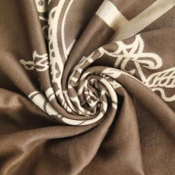 EXTREE Scarfs for Women Pashmina Silky Shawl Wrap for Evening Dressing Blanket Open Front Poncho Cape…