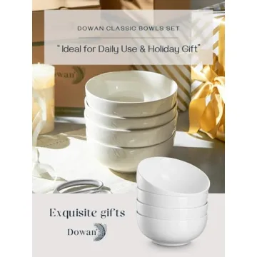 DOWAN 39 OZ Large Deep Bowls Set - Perfect for Family Meals