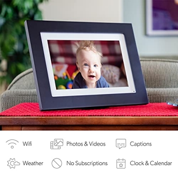 Simply Smart Home Photoshare Digital Frame, Easy Setup