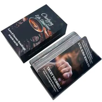 DPEHAKMK Clarifying Life Situations Oracle Cards, Love and Career Oracle Deck for Beginners, Cover All Areas in Life, Love, Spiritual Journey, and Career
