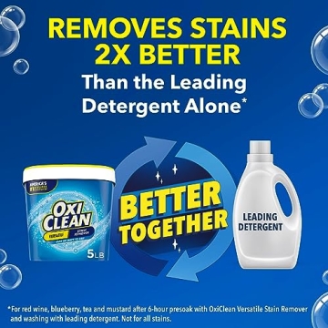 OxiClean Versatile Stain Remover Powder for Tough Stains