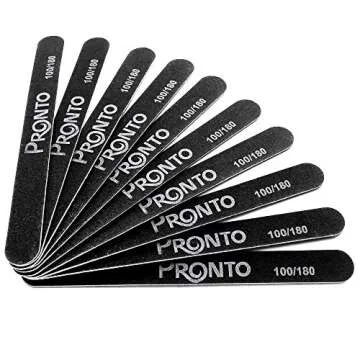 Pronto Professional Nail Files Set for Nail Care Artisans