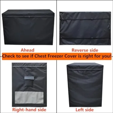 YANGSHILEI Waterproof Chest Freezer Cover 14-16 cu ft