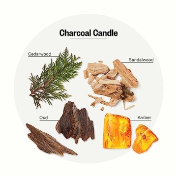 Buy Apotheke Luxury Scented Candle - Charcoal & Wood