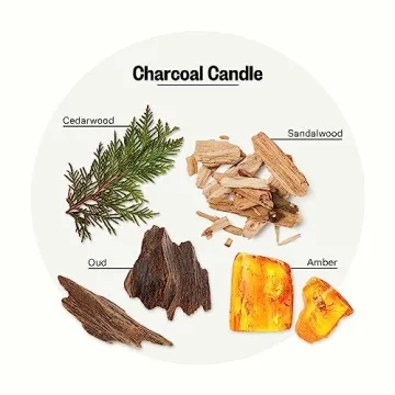 Buy Apotheke Luxury Scented Candle - Charcoal & Wood