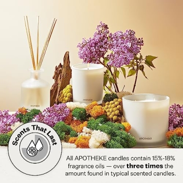 Buy Apotheke Luxury Scented Candle - Charcoal & Wood