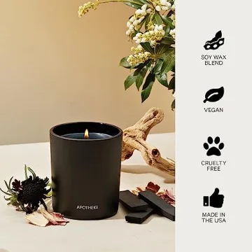 Buy Apotheke Luxury Scented Candle - Charcoal & Wood