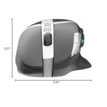 Logitech G602 Lag-Free Wireless Gaming Mouse – 11 Programmable Buttons, Upto 2500 DPI