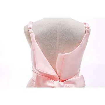 Elegant Glamulice Pink Girls Dress for Special Occasions