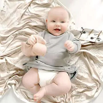 GRSSDER Super Soft Jersey Knit Baby Blankets for All