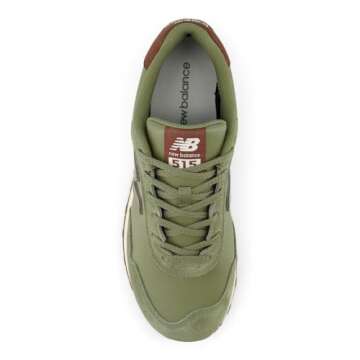 Shop New Balance 515 V3 White/Olive Sneakers Now
