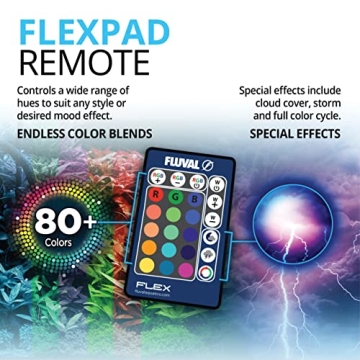 Fluval Flex 9 Aquarium Kit - LED Lights & Filtration Included