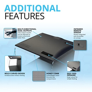 Fluval Flex 9 Aquarium Kit - LED Lights & Filtration Included