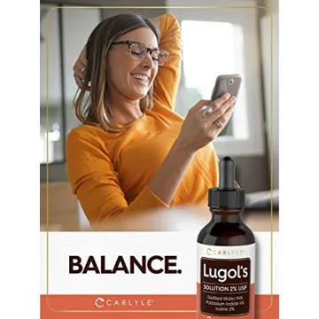 Carlyle Lugols Iodine 2% Solution for Wellness