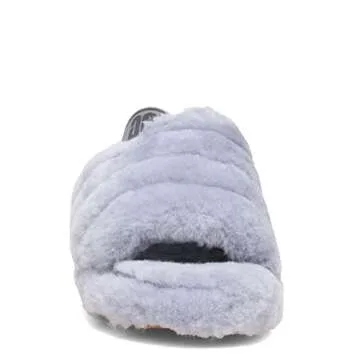 UGG Women's Fluff Yeah Slide Slipper in ASH Fog