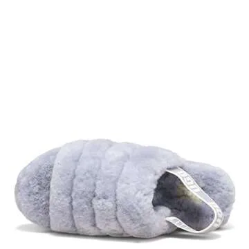 UGG Women's Fluff Yeah Slide Slipper in ASH Fog