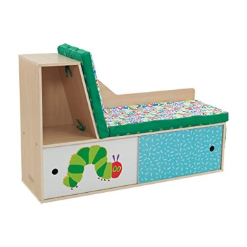 KidKraft Caterpillar Corner Bookcase for Kids