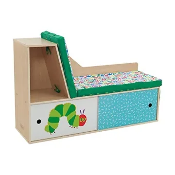 KidKraft Caterpillar Corner Bookcase for Kids