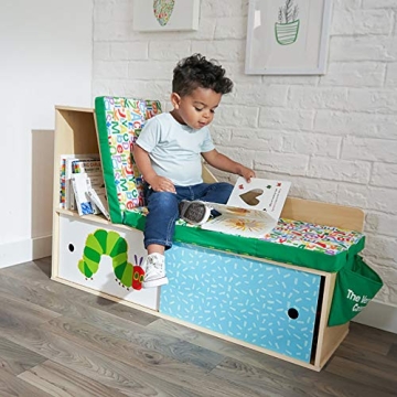 KidKraft Caterpillar Corner Bookcase for Kids