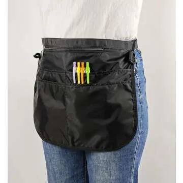 Bafelia Waterproof Server Apron with 5 Pockets for Women