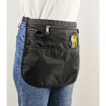 Bafelia Waterproof Server Apron with 5 Pockets for Women