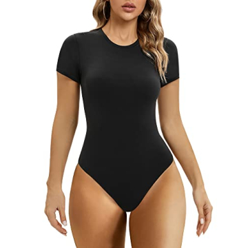 SHAPERX Women’s Soft Bodysuit for Every Occasion