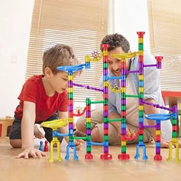 Magicfly Marble Run Set for Kids - 127 Pieces of Fun