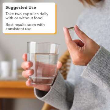 LifeSeasons - Adrenal-T - Adrenal Fatigue Support Supplement - Helps Lower Cortisol - Avoid Burnout - Aids Stress Management - Energizing - with Ashwagandha Adaptogens - 60 Capsules