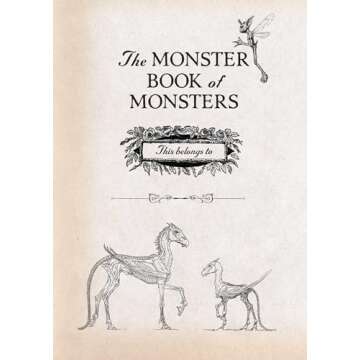 Harry Potter Plush Monster Journal - Perfect for Fans