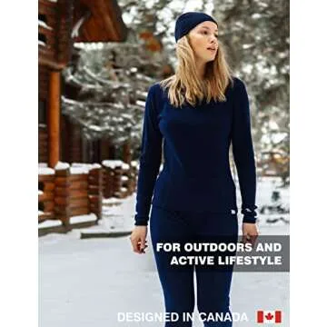 Merino.tech Merino Wool Base Layer Women - 100% Merino Wool Heavyweight, Midweight, Lite Long Sleeve Thermal Shirt and Socks (XX-Large, Black 250)