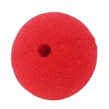 Ogrmar 25PCS Red Circus Clown Nose for Parties