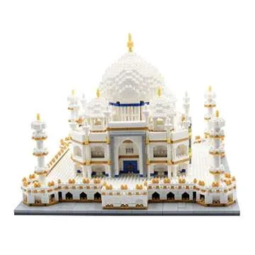 dOvOb Micro Mini Blocks Taj Mahal Building and Architecture Model Set,(4000Pieces) Toys Gifts for Kid and Adult