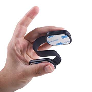 CUTESAFETY Child Proof Safety Locks - Baby Proofing Cabinet Lock with 6 Extra 3M Adhesives - Adjusta...