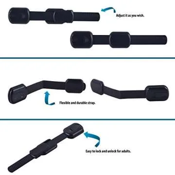 CUTESAFETY Child Proof Safety Locks Secure Your Home