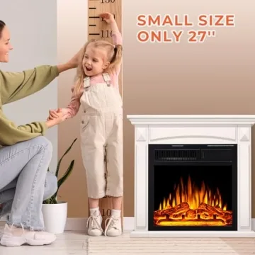 R.W.FLAME Electric Fireplace for Cozy Ambiance