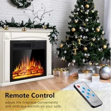 R.W.FLAME Electric Fireplace for Cozy Ambiance