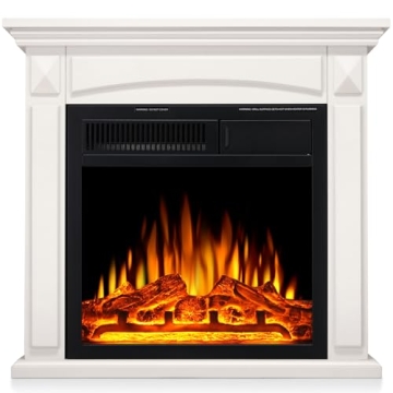 R.W.FLAME Electric Fireplace for Cozy Ambiance
