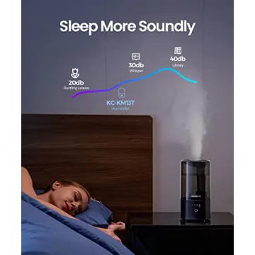 ROSEKM Cool Mist Humidifier for Bedroom & Nursery