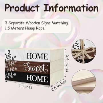 Christian Decorative Book Stack - Rustic Home Decor