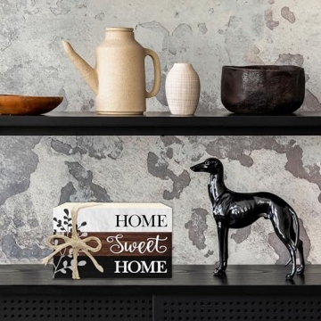 Christian Decorative Book Stack - Rustic Home Decor