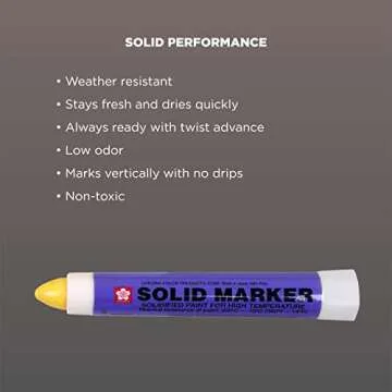 Sakura Solid Paint Markers - Versatile Permanent Paint Pens