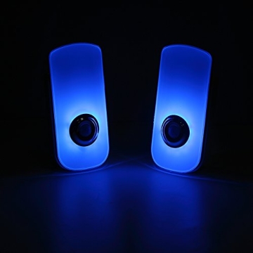 Bonashi LED Motion Sensor Night Light - 3-in-1 Flashlight, Blue & Rechargeable