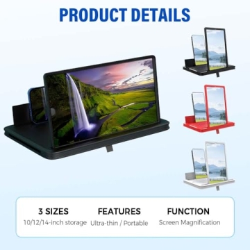 Big Screen Phone Magnifier for Comfortable Viewing Experience