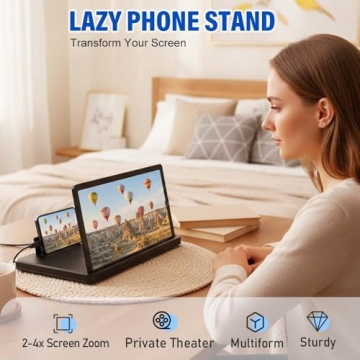 Big Screen Phone Magnifier for Comfortable Viewing Experience