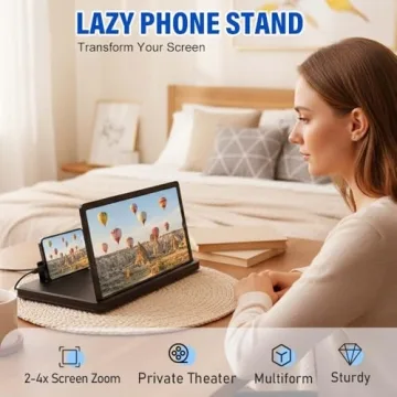 Big Screen Phone Magnifier for Comfortable Viewing Experience