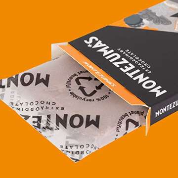 Montezuma Absolute Black 100% Cocoa With Orange And Coco Nibs 90g