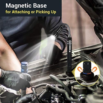 DR.LILIANG LED Magnetic Pickup Tool Flexible 22 Inch Reach